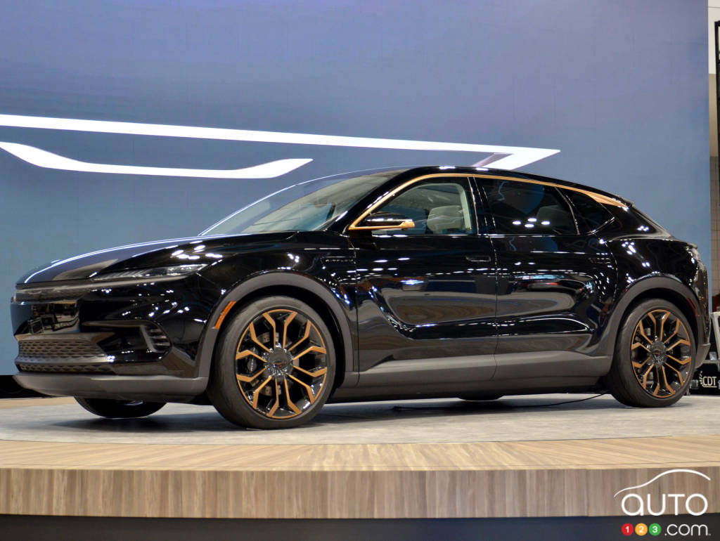 The Chrysler Airflow Graphite EV concept