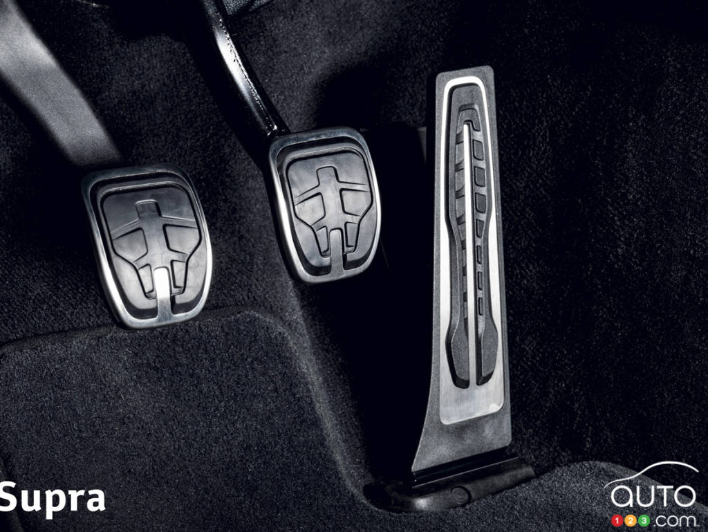 Toyota GR Supra à boîte manuelle