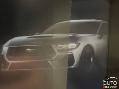 An image of the next Ford Mustang appears on Facebook