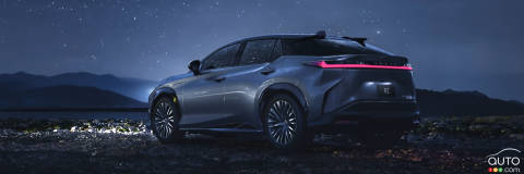 One Last Teaser Image of the Lexus RZ before Wednesday Reveal