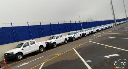 Ford et GM ont fait don de 100 véhicules à l’Ukraine