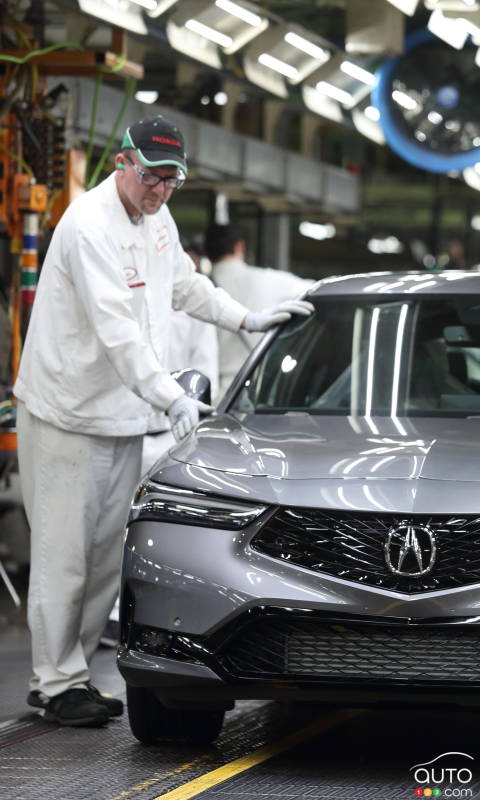 Production of the 2023 Acura Integra Has Begun