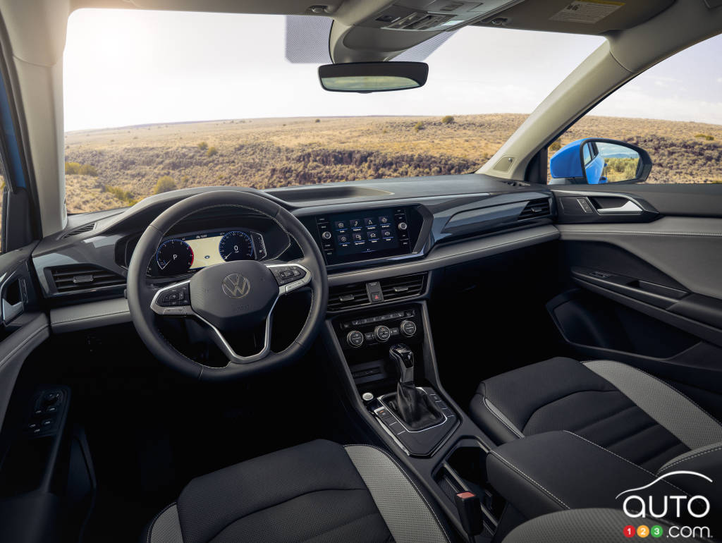 L'intérieur du Volkswagen Taos 2022
