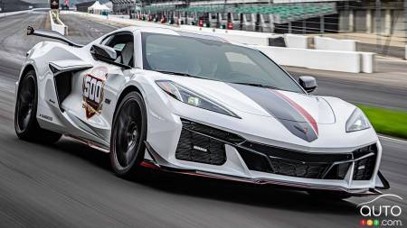 La Corvette Z06 2023 sera la voiture de tête des 500 miles d’Indianapolis