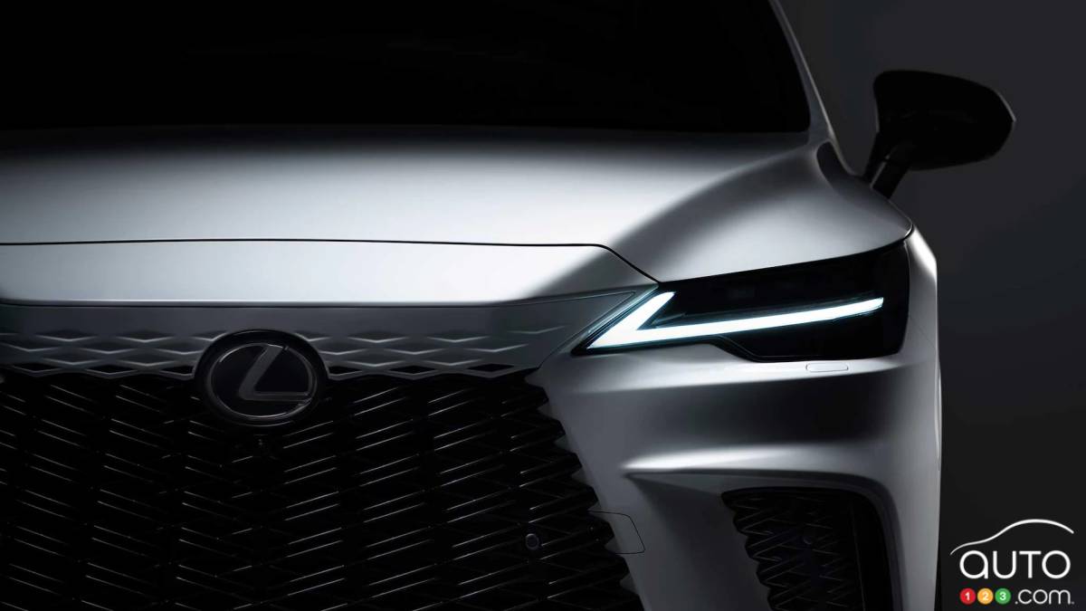 Lexus donne un aperçu du RX 2023 qui sera dévoilé le 31 mai prochain