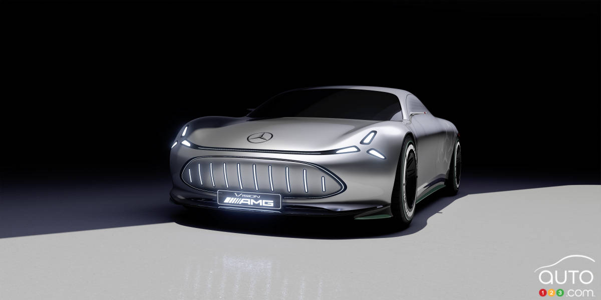 Le concept Mercedes Vision AMG : l’avenir électrique à la sauce AMG