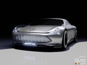 Le concept Mercedes Vision AMG : l’avenir électrique à la sauce AMG