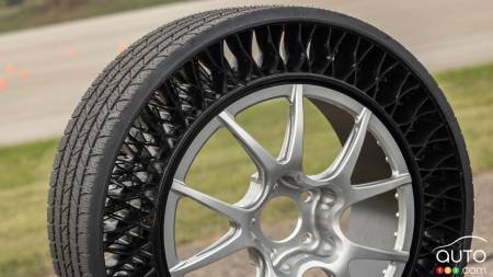Goodyear Says Testing of Airless Tire Progressing