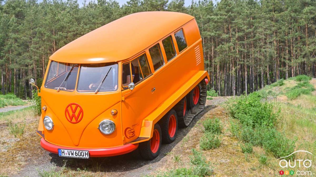 Renaissance du Volkswagen Half-Track Fox