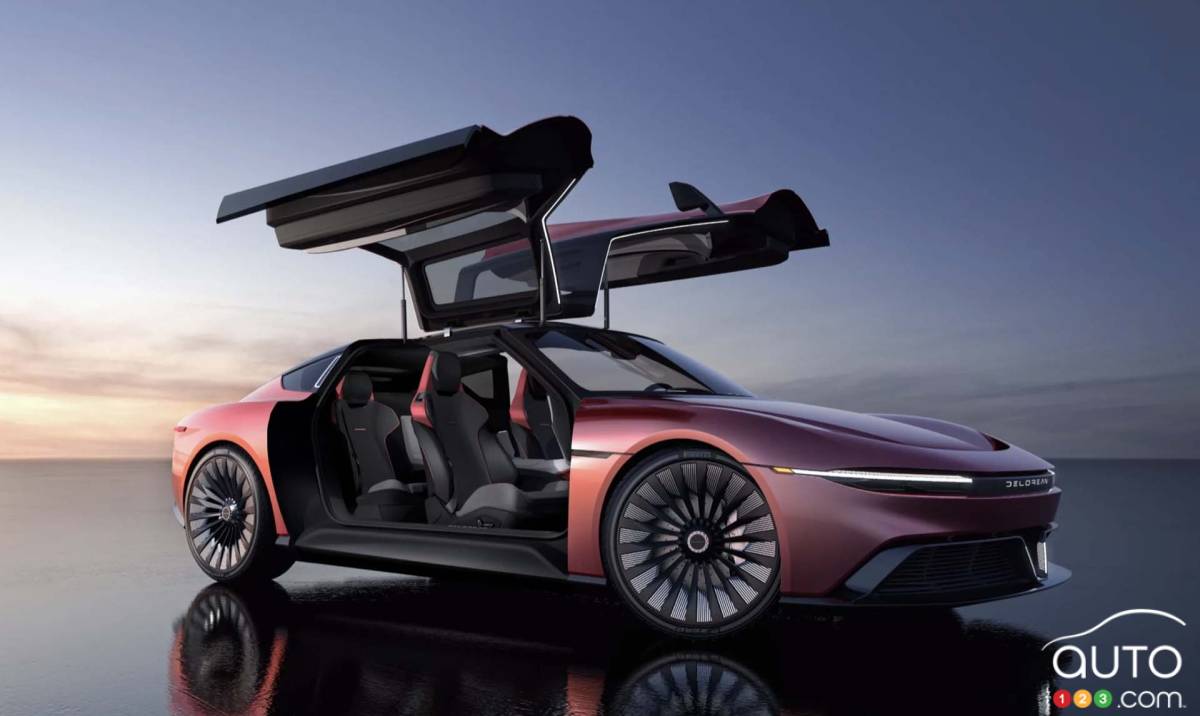 This is the New DeLorean Alpha 5