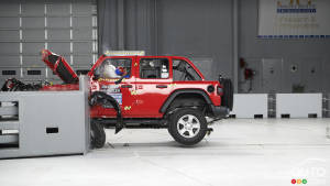Jeep Wrangler Fails IIHS Crash Test, Again