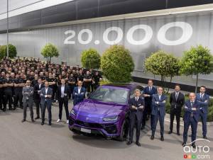 Lamborghini Urus : déjà 20 000 unités de fabriquées