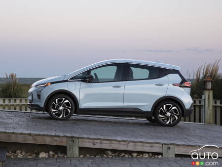 Pas de baisse de prix pour la Chevrolet Bolt au Canada