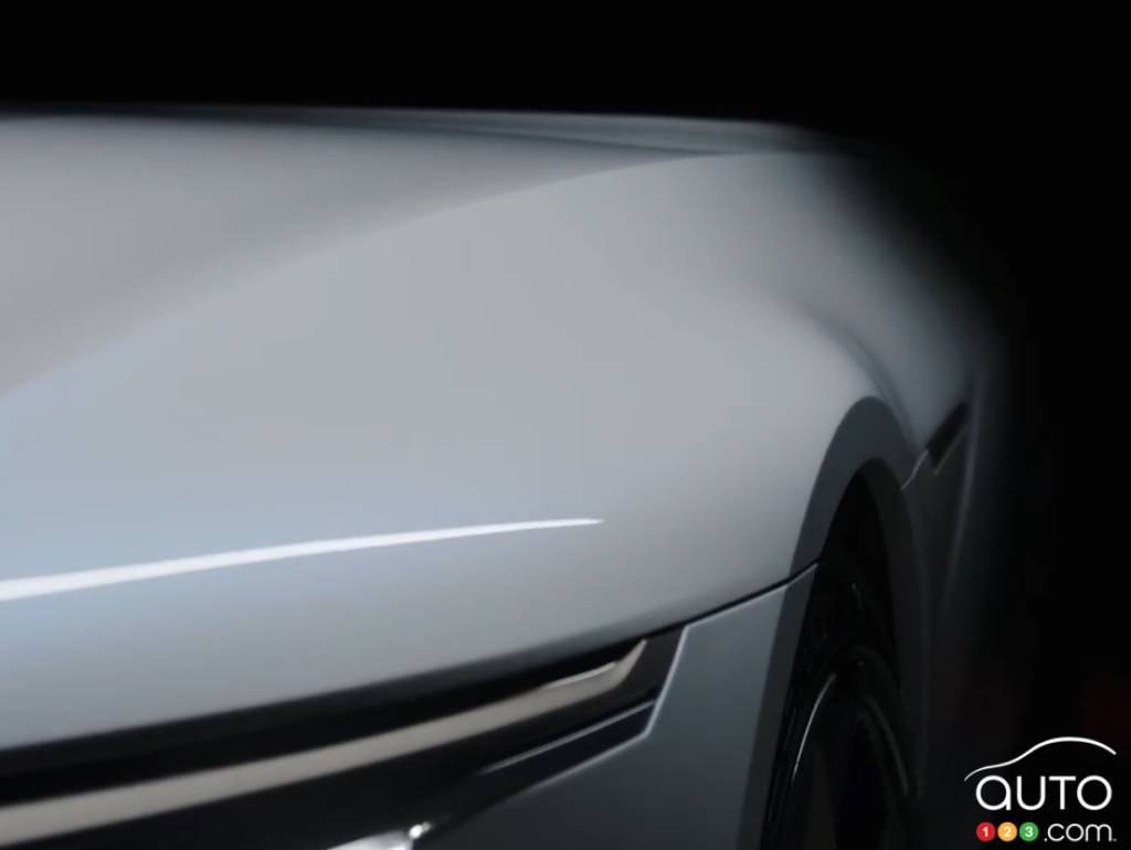 Detail of the future Cadillac Celestiq