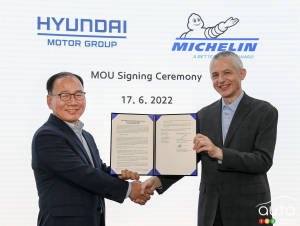 Un partenariat prolongé entre Hyundai et Michelin