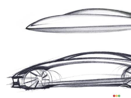Hyundai publie un croquis de sa Ioniq 6
