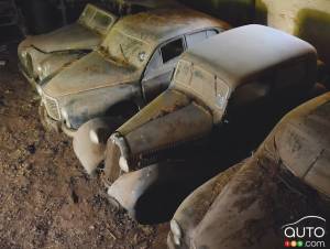 Une collection de trésors automobiles a été découverte en France