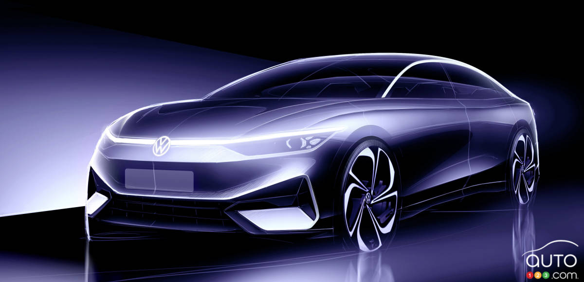 Volkswagen Shares Sketches of Future ID. Aero