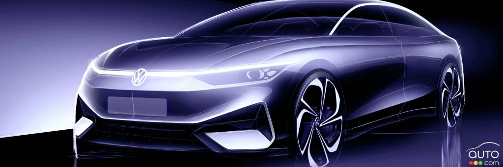 Volkswagen Shares Sketches of Future ID. Aero