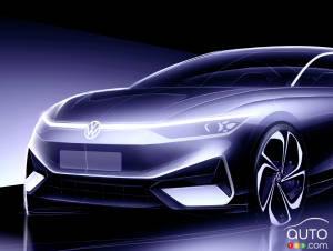 Volkswagen Shares Sketches of Future ID. Aero