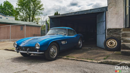 A Rare BMW 507 Emerges from Barn Hibernation, Headed for Auction