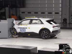 Hyundai’s New Ioniq 5 EV Gets Best-Possible Top Safety Pick+ Rating from IIHS
