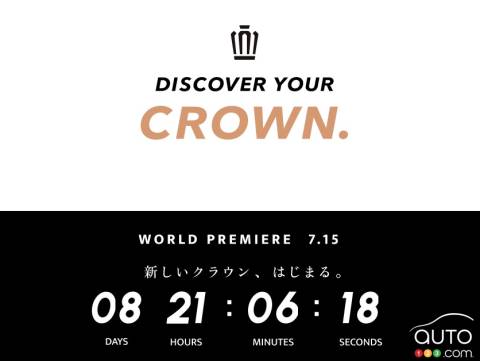Toyota Will Unveil Crown Sedan-Crossover on July 15