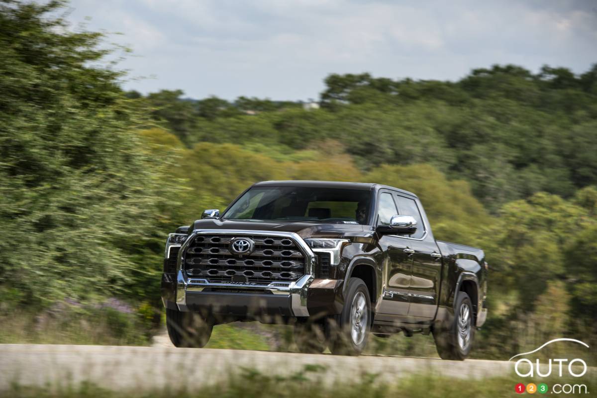 Toyota rappelle son nouveau Tundra 2022 pour un problème de caméra