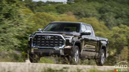 Toyota rappelle son nouveau Tundra 2022 pour un problème de caméra