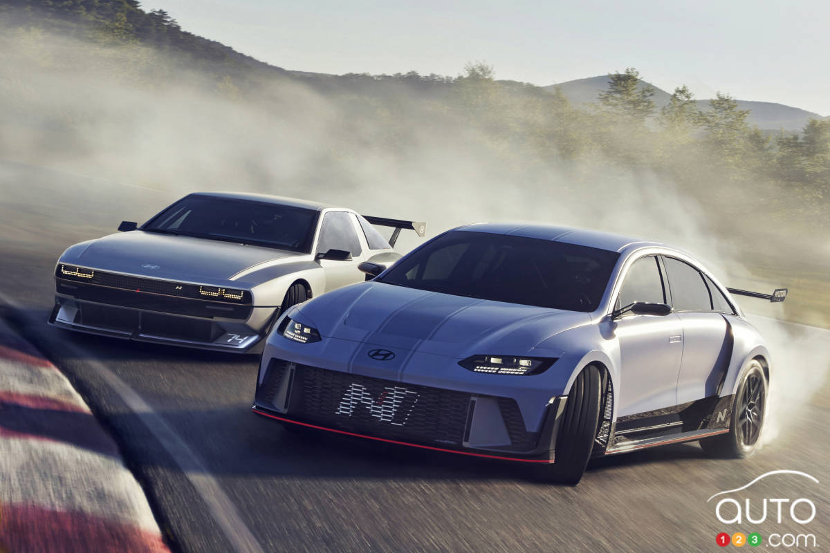 Hyundai Presents Two N Performance Electric Concepts