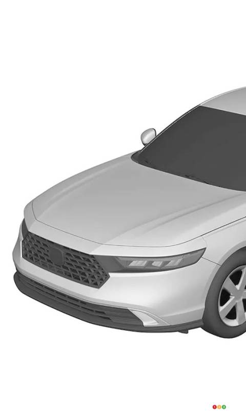 2024 Honda Accord: A First Look at the Design Via Patent Images