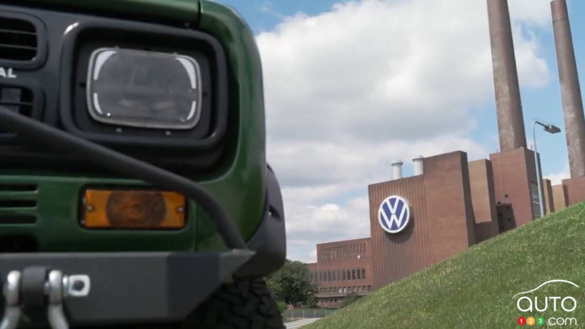 La bannière Scout de VW prévoit un pickup et un VUS électriques en Amérique du Nord d’ici 2026
