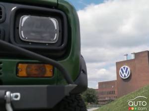 La bannière Scout de VW prévoit un pickup et un VUS électriques en Amérique du Nord d’ici 2026
