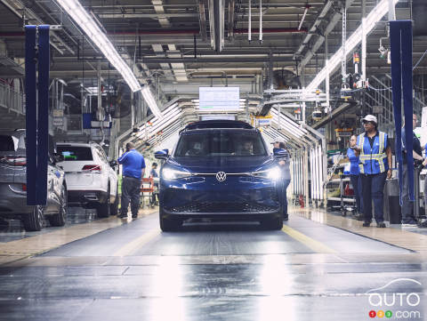 Volkswagen ID.4: U.S. Production of 2023 Model Is Underway