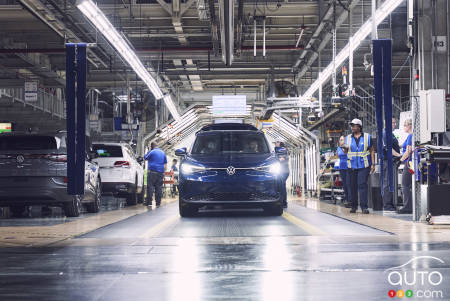 Volkswagen ID.4 : la production est lancée aux États-Unis
