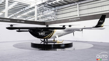 Volkswagen Group Unveils Flying Taxi Concept