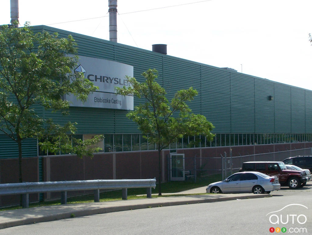 L'usine d'Etobicoke, en Ontario