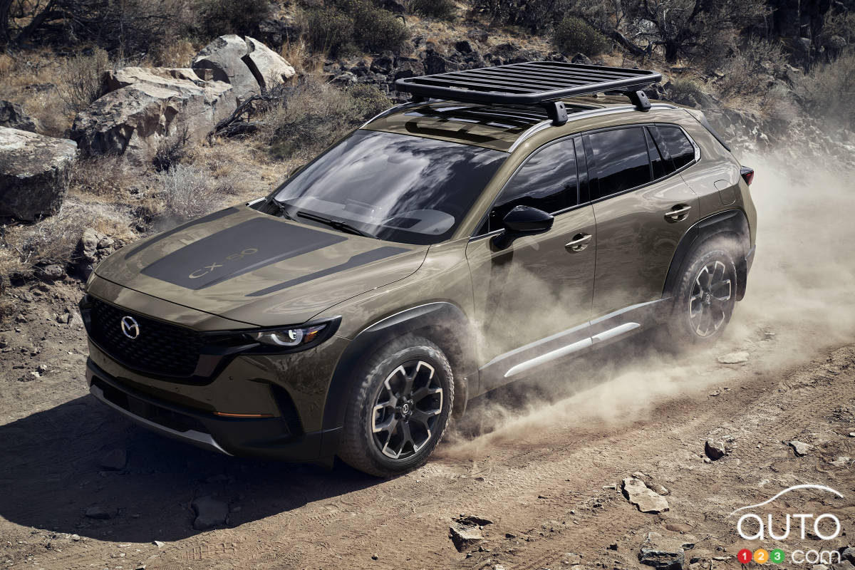 Mazda Details 2023 CX-50 Meridian Outdoorsy Package