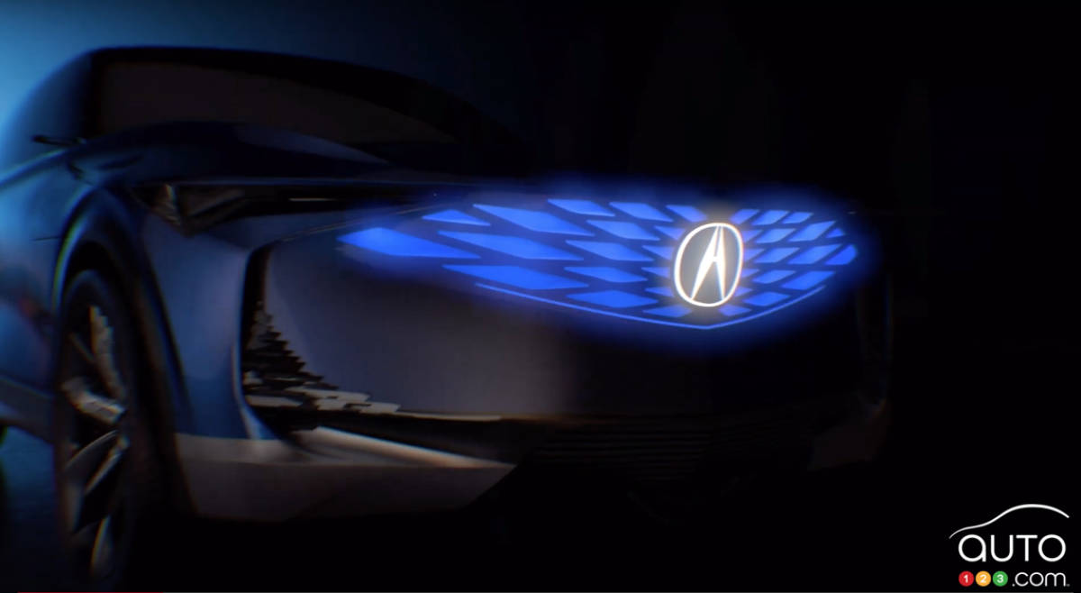 Acura montre un peu du concept Precision EV qui sera dévoilé la semaine prochaine