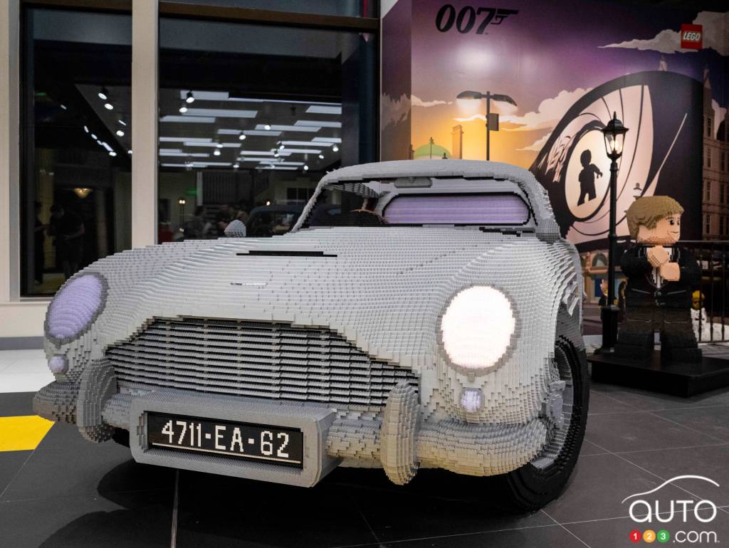 L'Aston Martin DB5 en Lego