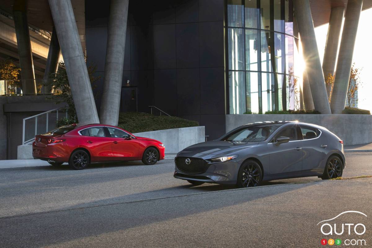 Les Mazda3 et Mazda3 Sport 2023 : légères modifications