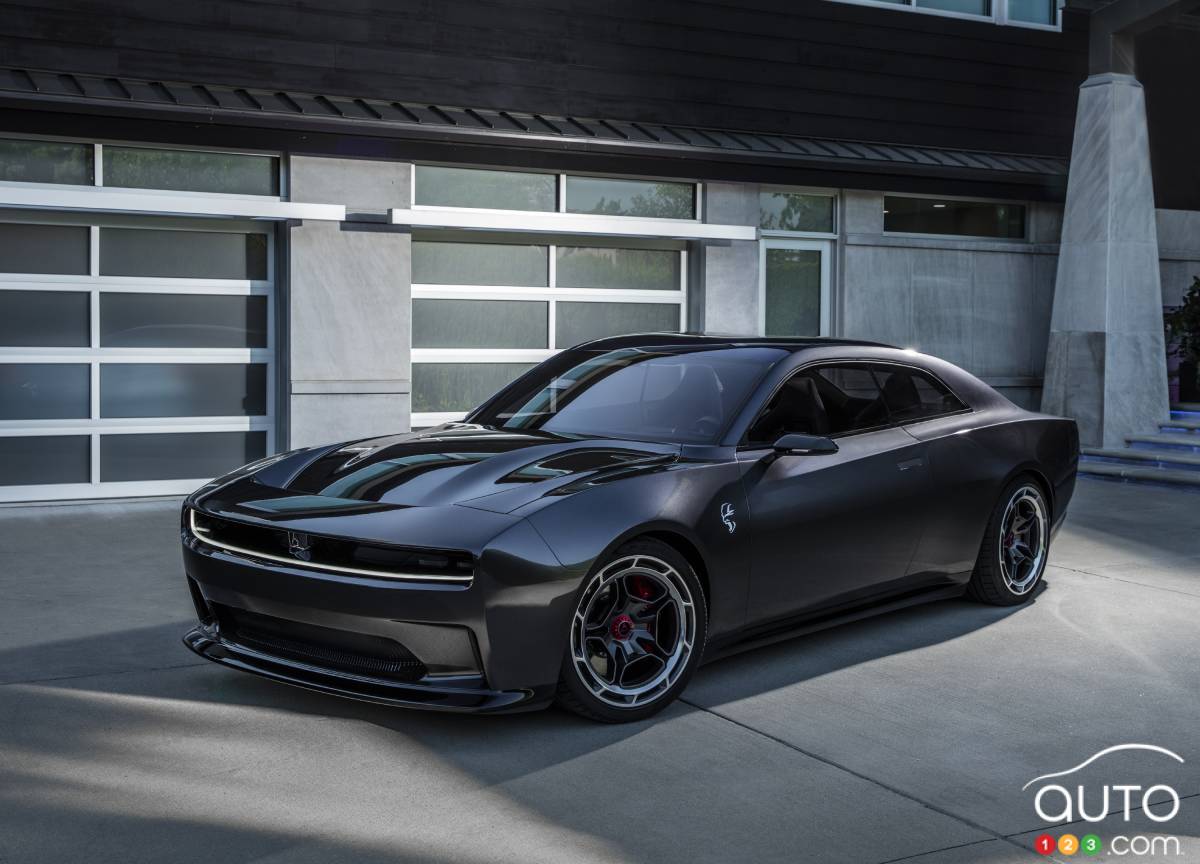 Dodge Presents its Electric Muscle Car, the Charger Daytona SRT concept