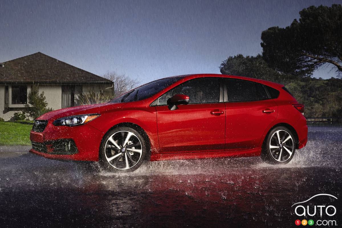 Subaru Impreza 2023 : uniquement en format à hayon