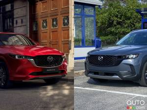 Comparaison : Mazda CX-50 2023 vs Mazda CX-5 2022