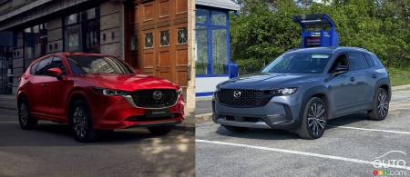 Comparaison : Mazda CX-50 2023 vs Mazda CX-5 2022