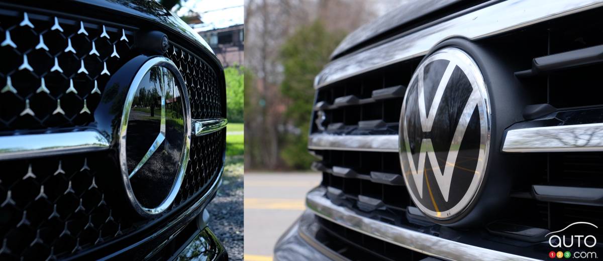 Ententes uniques entre Mercedes-Benz, Volkswagen et le Canada