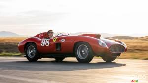 22 millions pour une Ferrari 410 Sport Spider 1955 conduite par Carroll Shelby et d’autres légendes