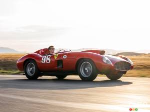 $22M for a 1955 Ferrari 410 Sport Spider Driven by Carroll Shelby, Other Legends