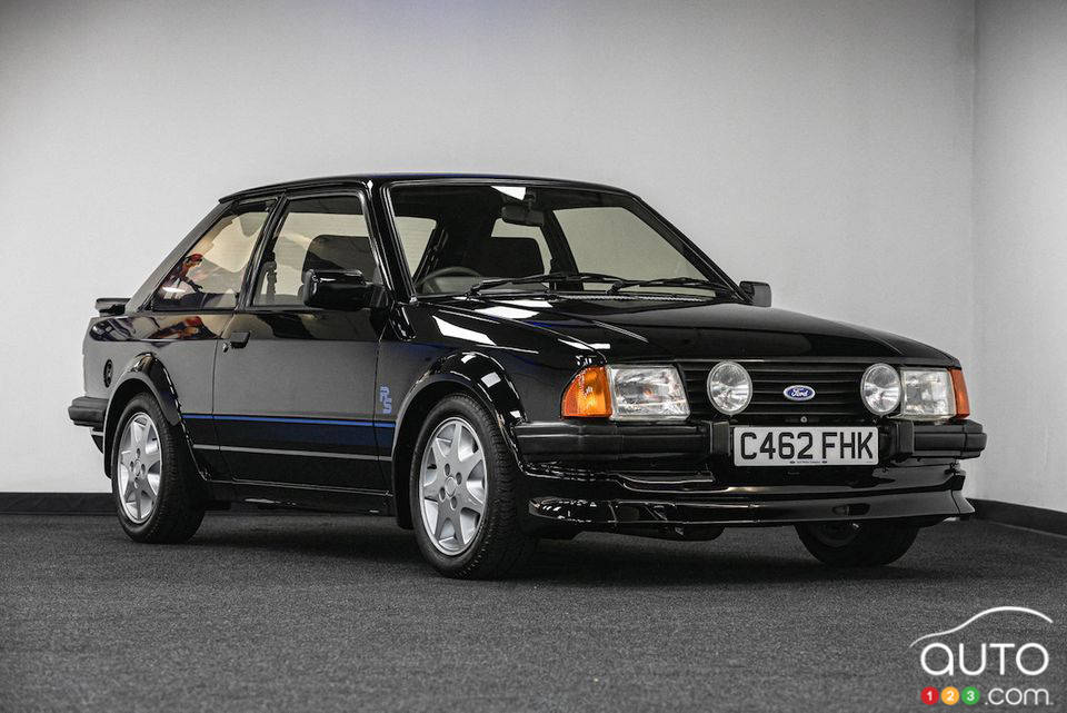 Princess Diana's 1985 Ford Escort RS Turbo just sold for 1.1 million