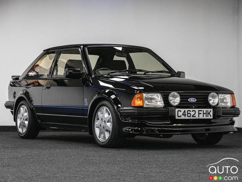Ford Escort RS Turbo 1985 (Photo : Silvertsone Auctions)